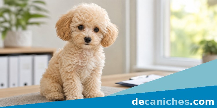 caniche toy para visitar criadores en A Coruña