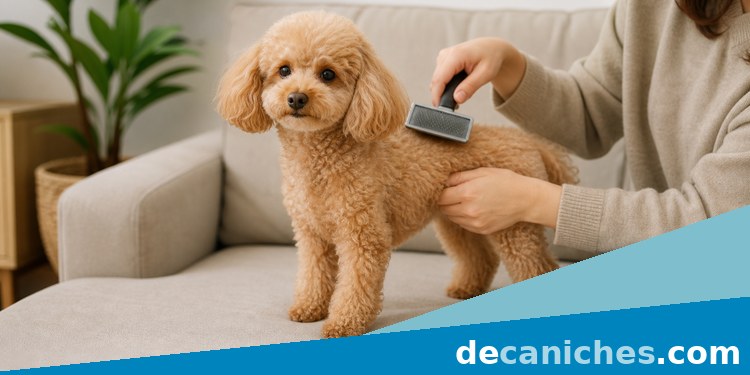 preparar la llegada de un caniche toy a casa